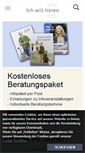 Mobile Screenshot of ich-will-hoeren.de